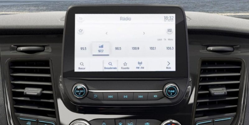 Sistema Sync Move oferece Android Auto, Apple Carplay e Bluetooth &#8211; Foto: Divulgação/Ford