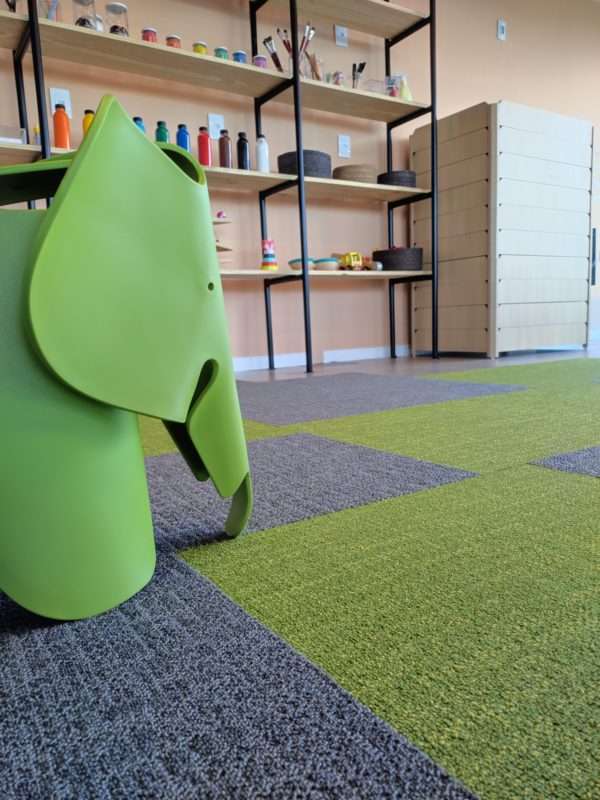 Carpetes com base Eco Word voltam para  a indústria para descarte ecologicamente correto &#8211; Foto: Divulgação ND