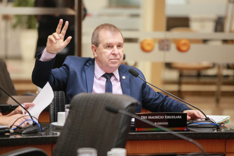 Maur&iacute;cio Eskudlark sequer relatou os projetos que tinha parecer a apresentar – Foto: Vicente Schmitt/Divulga&ccedil;&atilde;o/ND