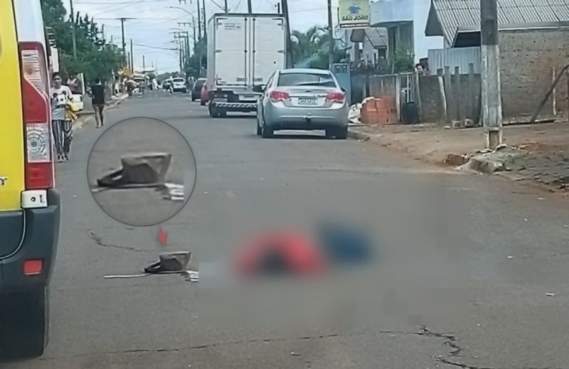 Homic&iacute;dio ocorreu em Campos Novos &mdash; Foto: Reprodu&ccedil;&atilde;o/ND