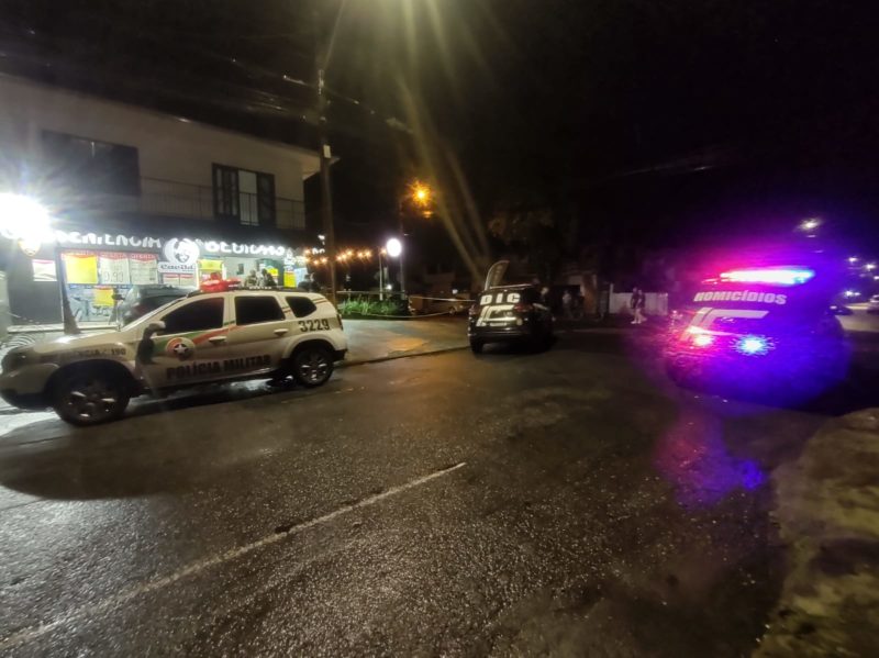 Homicídio aconteceu na noite desta segunda em Joinville