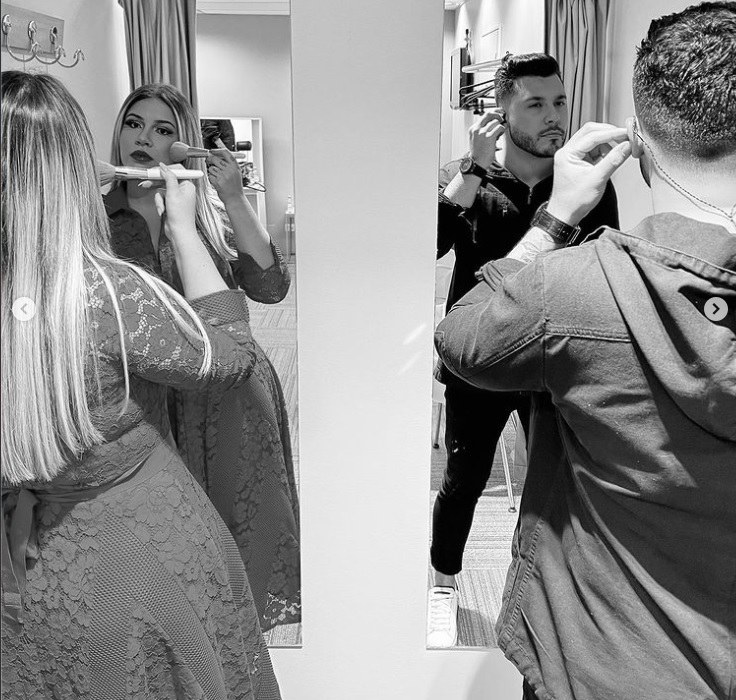 Huff emocionou os f&atilde;s com a homenagem feita a Mar&iacute;lia Mendon&ccedil;a. – Foto: Reprodu&ccedil;&atilde;o/Internet