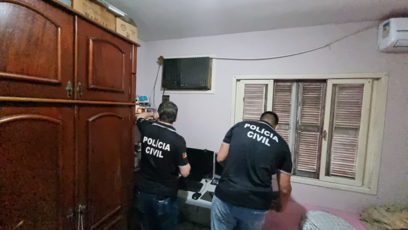 Professor foi preso em Joinville na ter&ccedil;a-feira (9) – Foto: Pol&iacute;cia Civil/Divulga&ccedil;&atilde;o/ND