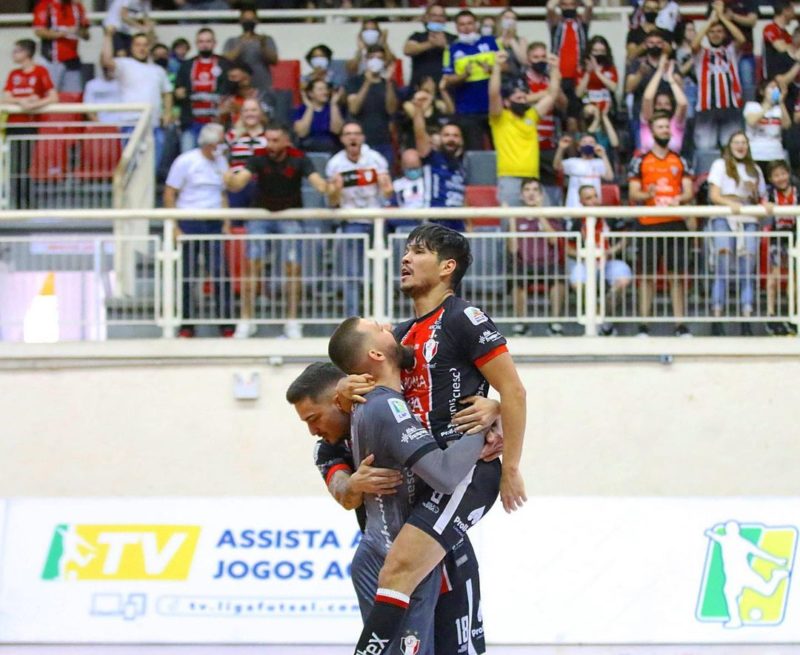 Tricolor quer quebrar o retrospecto recente e conta com &oacute;tima fase para vencer o Sorocaba – Foto: Juiano Schmidt/JEC Futsal/Divulga&ccedil;&atilde;o/ND