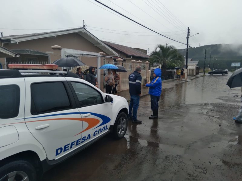 Defesa Civil se deslocou para atendimento em Lages – Foto: Defesa Civil/Reprodu&ccedil;&atilde;o/ND