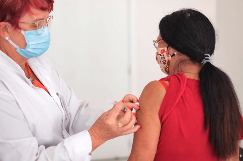 Chapec&oacute; segue com vagas para vacina&ccedil;&atilde;o contra a Covid-19. – Foto: Leandro Schmidt/Arquivo/PMC