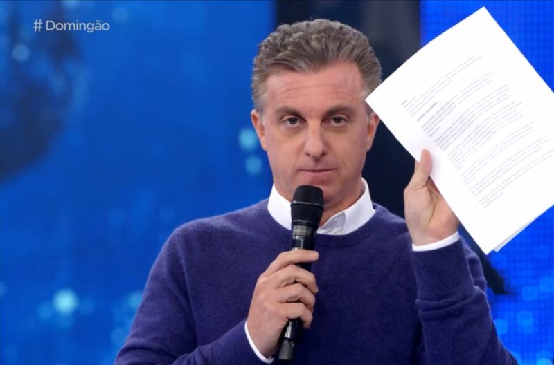 Na TV aberta, Luciano Huck &eacute; alvo de cr&iacute;ticas – Foto: Internet/Divulga&ccedil;&atilde;o/ND