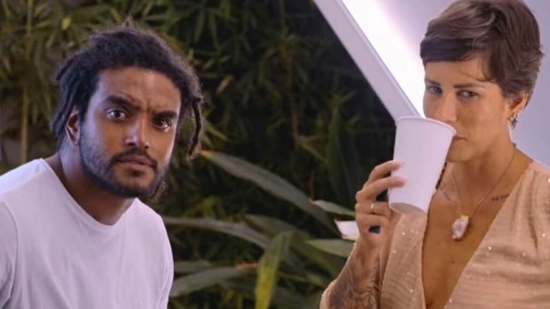 Nanda estaria namorando Mack, com quem chegou a trocar declara&ccedil;&otilde;es no reality – Foto: Reprodu&ccedil;&atilde;o Netflix Brasil