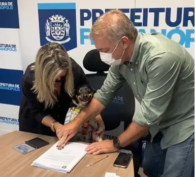 PL assinado por Many, com leishmaniose, institui o tratamento da doen&ccedil;a para c&atilde;es de fam&iacute;lias carentes – Foto: PMF/Divulga&ccedil;&atilde;o/ND