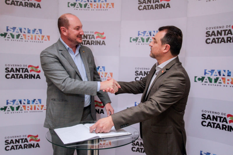 Deputado Mauro de Nadal assumiu o comando do Governo do Estado na gest&atilde;o de Mois&eacute;s. MDB mant&eacute;m fina sintonia com o ex-governador&nbsp; – Foto: Leo Munhoz/ND