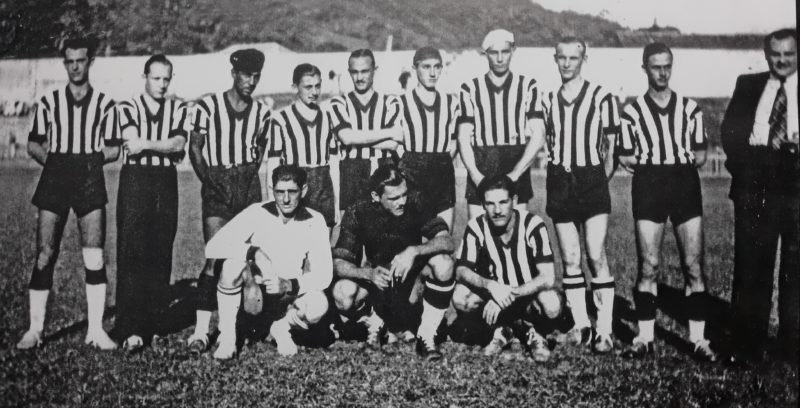 Figueirense de 1941. Conquista do Torneio In&iacute;cio, Citadino e Catarinense. – Foto: ((Acervo D&eacute;cio Moritz/ND)