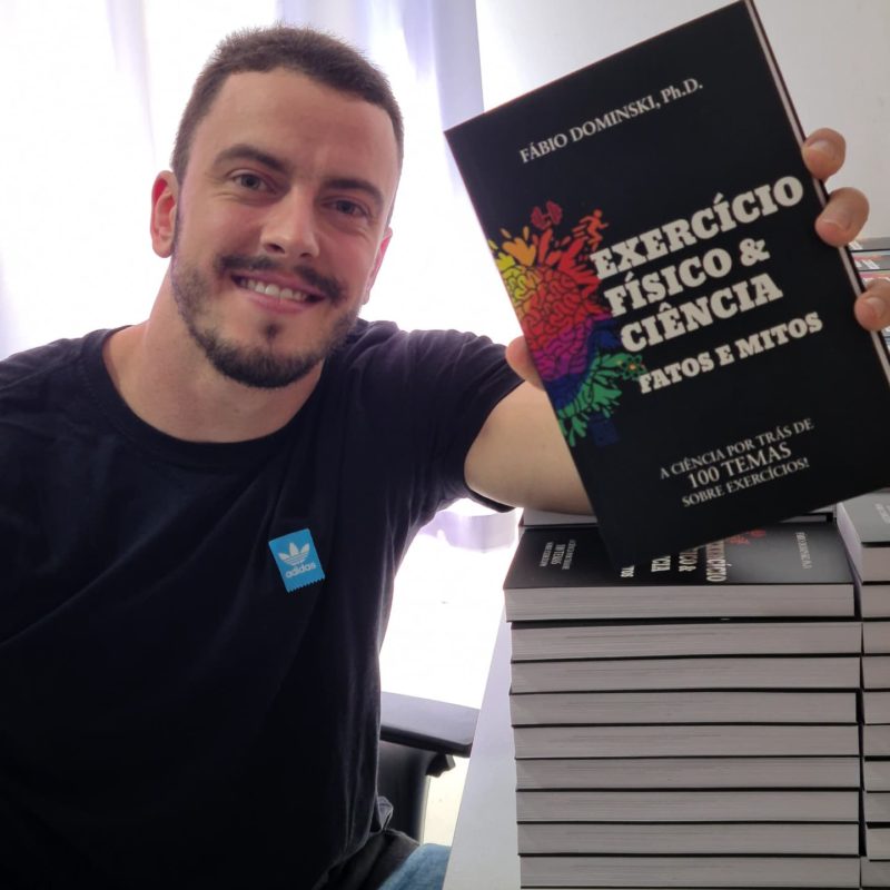 Livro responde 100 perguntas sobre exerc&iacute;cios f&iacute;sicos e o que &eacute; verdade ou fake news. – Foto: Divulga&ccedil;&atilde;o