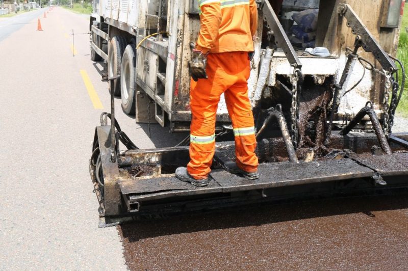 ruas serão asfaltada em Joinville