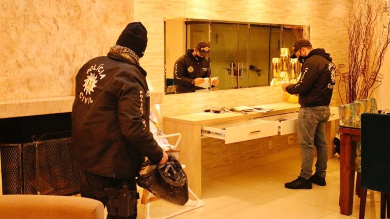 Traficantes levavam vida luxuosa em Itapema, com dinheiro do crime – Foto: Pol&iacute;cia Civil/Divulga&ccedil;&atilde;o