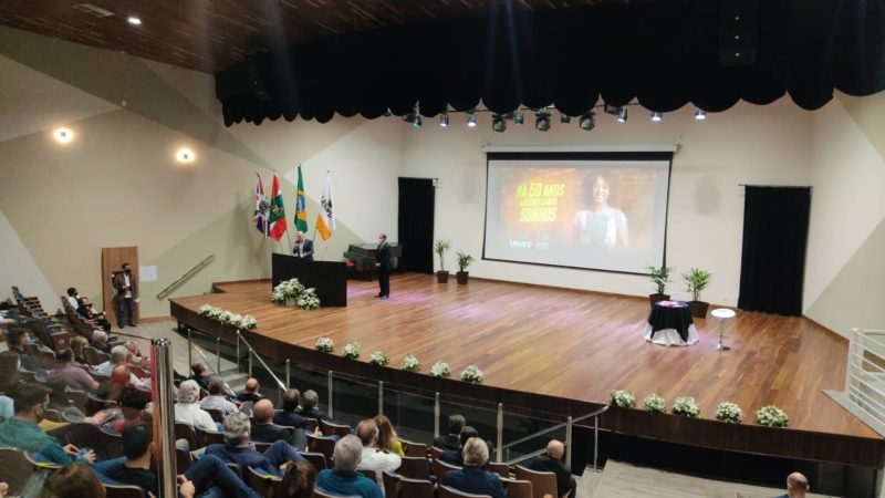 Moacir Pereira falou sobre jornalismo como forma&ccedil;&atilde;o de opini&atilde;o e o cen&aacute;rio das elei&ccedil;&otilde;es em 2022 – Foto: Geovan Petry/ND