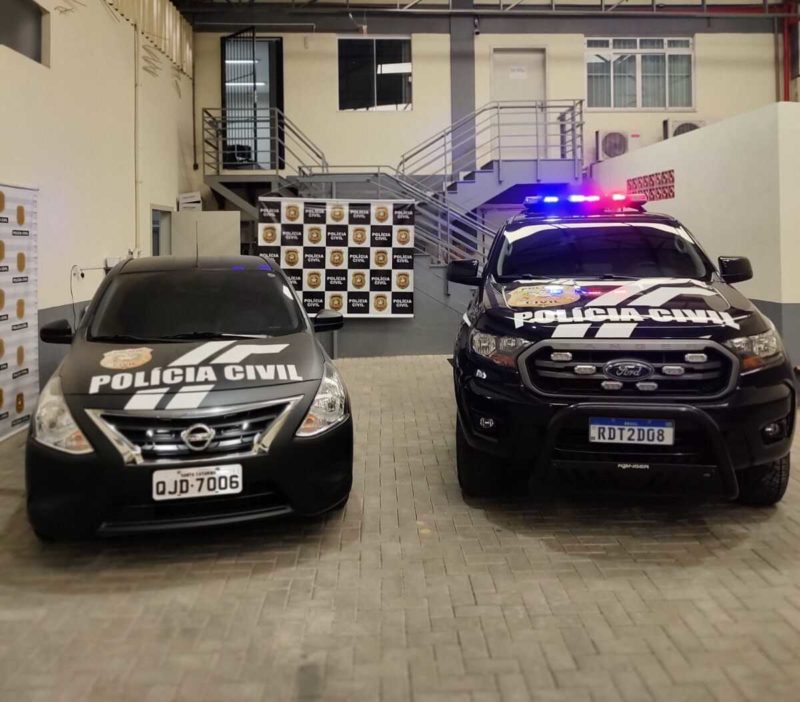 Dois suspeitos foram presos nesta sexta-feira (19) – Foto: Pol&iacute;cia Civil/Divulga&ccedil;&atilde;o/ND