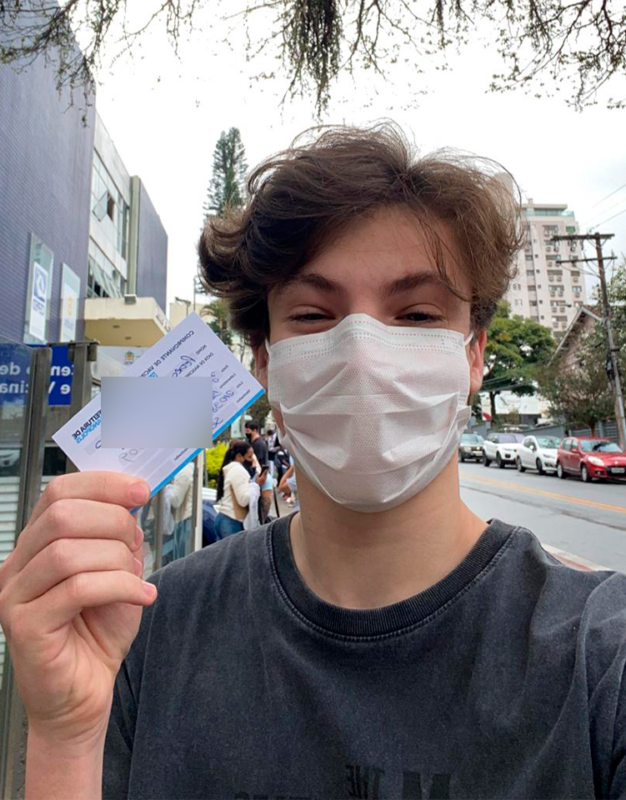Pedro quer cursar Direito e avalia estar mais preparado do que no exame anterior – Foto: Arquivo Pessoal/ND