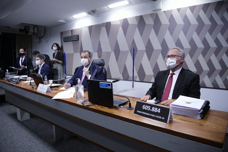 Membros da CPI da Pandemia entregaram documentos sigilosos ao MPSP – Foto: Pedro Fran&ccedil;a/Ag&ecirc;ncia Senado/ND