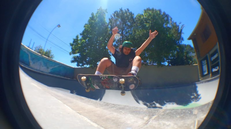 Pedro Gael é uma das promessas do skate joinvilense e disputa Brasileiro no fim de semana, em Florianópolis &#8211; Foto: Arquivo Pessoal/Divulgação/ND