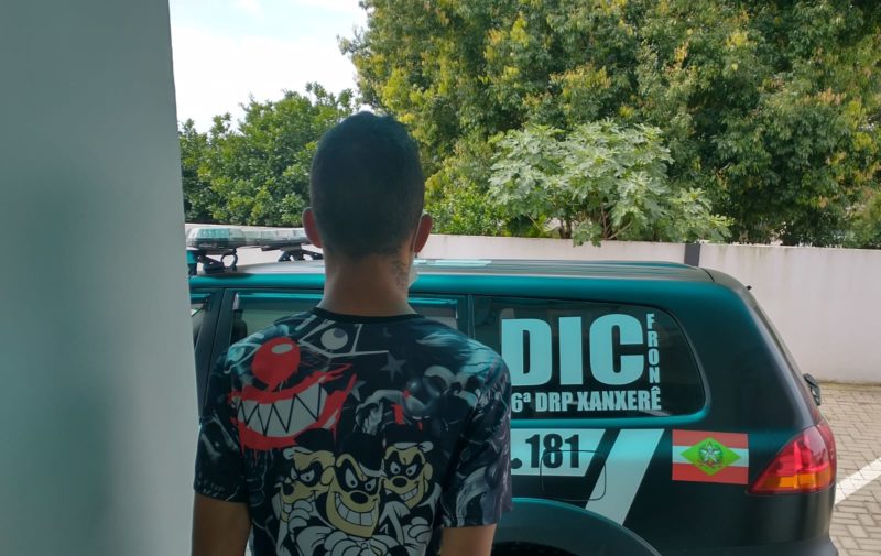 Assaltante foi preso nesta sexta-feira (5). – Foto: Pol&iacute;cia Civil/Divulga&ccedil;&atilde;o/ND