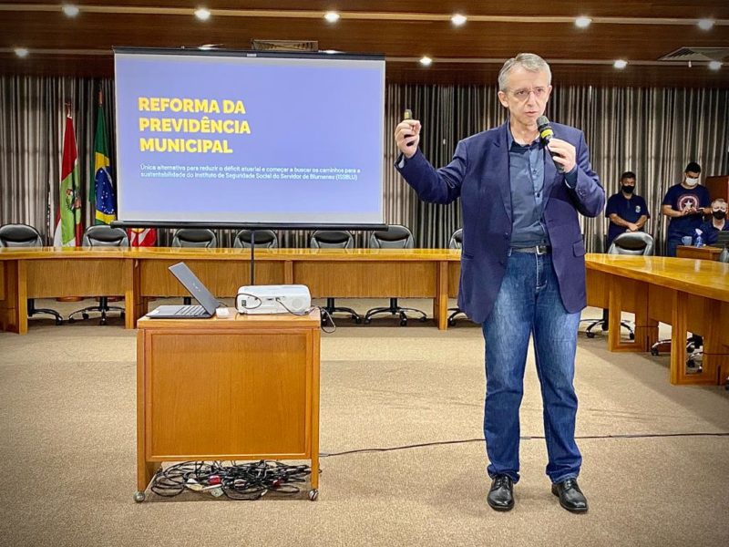 Prefeitura alerta que reforma da previd&ecirc;ncia municipal &eacute; urgente – Foto: Mois&eacute;s Stuker