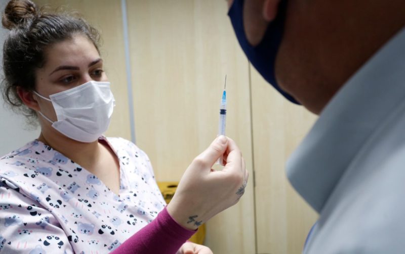 vacinação contra covid-19 em Joinville