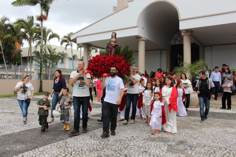 A festa de Santa B&aacute;rbara &eacute; uma das mais tradicionais no munic&iacute;pio de Crici&uacute;ma. – Foto: Divulga&ccedil;&atilde;o/ND