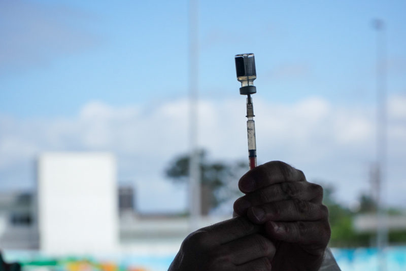 SC receber&aacute; imunizantes no in&iacute;cio da manh&atilde; desta ter&ccedil;a-feira – Foto: Ricardo Wolffenbuttel/Secom/ND