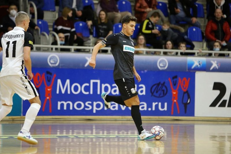 Ruan Alflen se transferiu para o futsal russo em 2020 e retorna para vestir a camisa tricolor em 2022 – Foto: Reprodu&ccedil;&atilde;o/Instagram