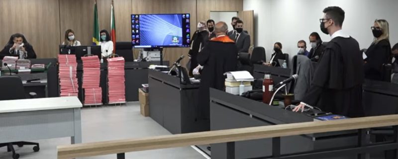 Come&ccedil;ou nesta quarta-feira (1&ordm;) o julgamento dos r&eacute;us no caso da boate Kiss – Foto: Divulga&ccedil;&atilde;o/ND