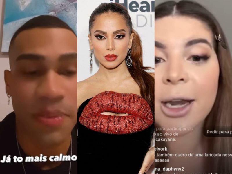 Dan&ccedil;arino de Itaja&iacute; reclama de ter que pagar comida em festa de Gkay e Anitta pede expuls&atilde;o do rapaz – Foto: Reprodu&ccedil;&atilde;o/Internet