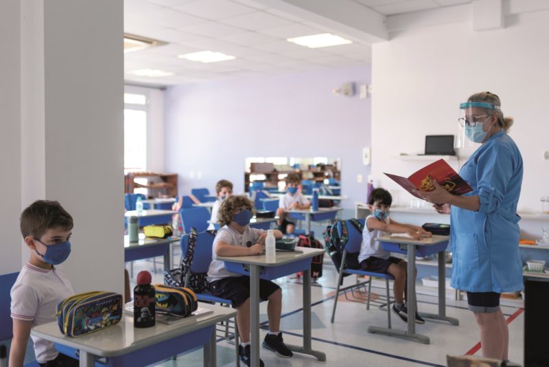 As aulas tiveram a retomada ao modelo presencial no m&ecirc;s de Outubro de 2020 no CEMJ seguindo todos os protocolos do Covid-19 – Foto: Divugla&ccedil;&atilde;o/CEMJ