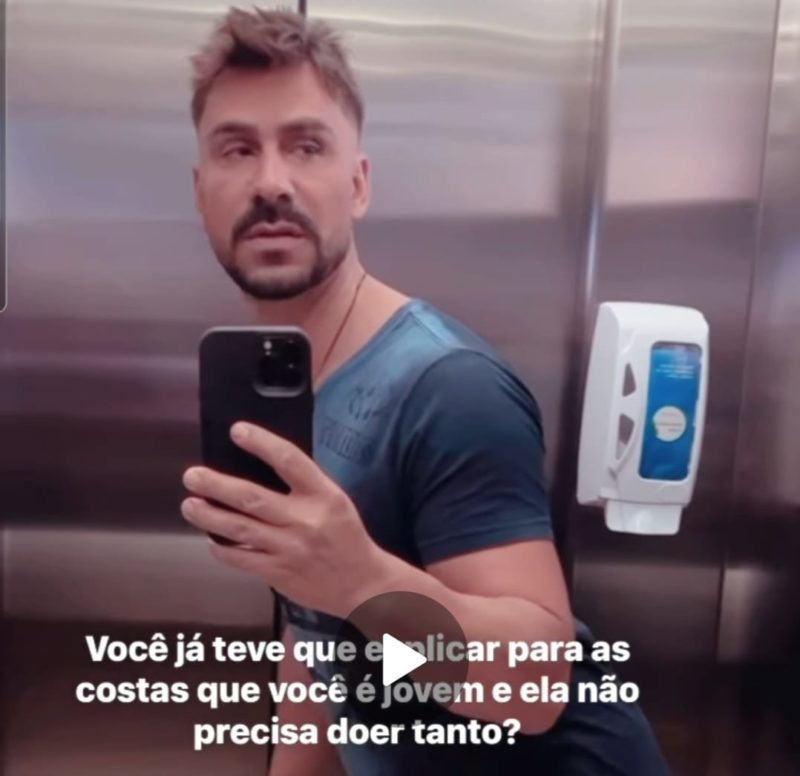 J&uacute;lio Rocha fica entrevado durante f&eacute;rias em Balne&aacute;rio Cambori&uacute; – Foto: Reprodu&ccedil;&atilde;o/Internet