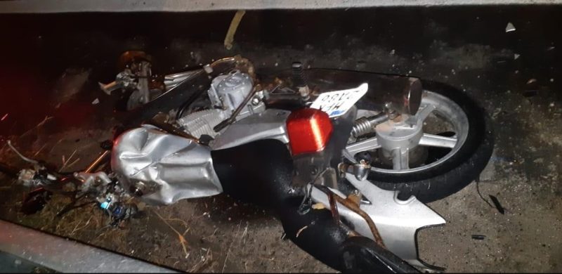 Ultrapassagem proibida resultou em morte de motociclista – Foto: PMRv/Divulga&ccedil;&atilde;o/ND