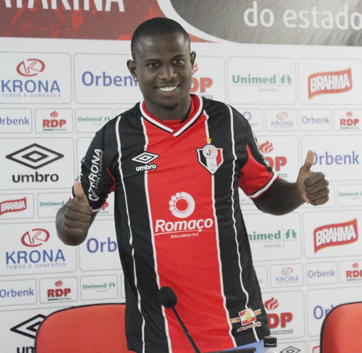 Volante Augusto C&eacute;sar volta ao JEC seis anos depois – Foto: Arquivo/JEC/Divulga&ccedil;&atilde;o