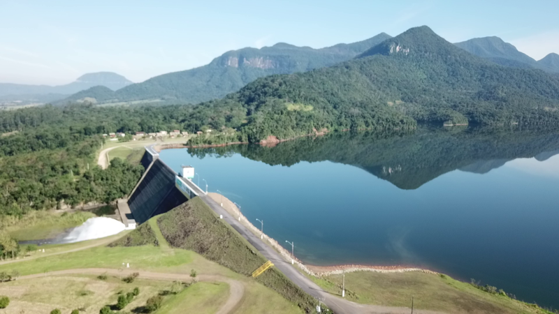 A barragem do Rio São Bento foi inaugurada no dia 21 de junho de 2006 &#8211; Foto: Divulgação/Casan