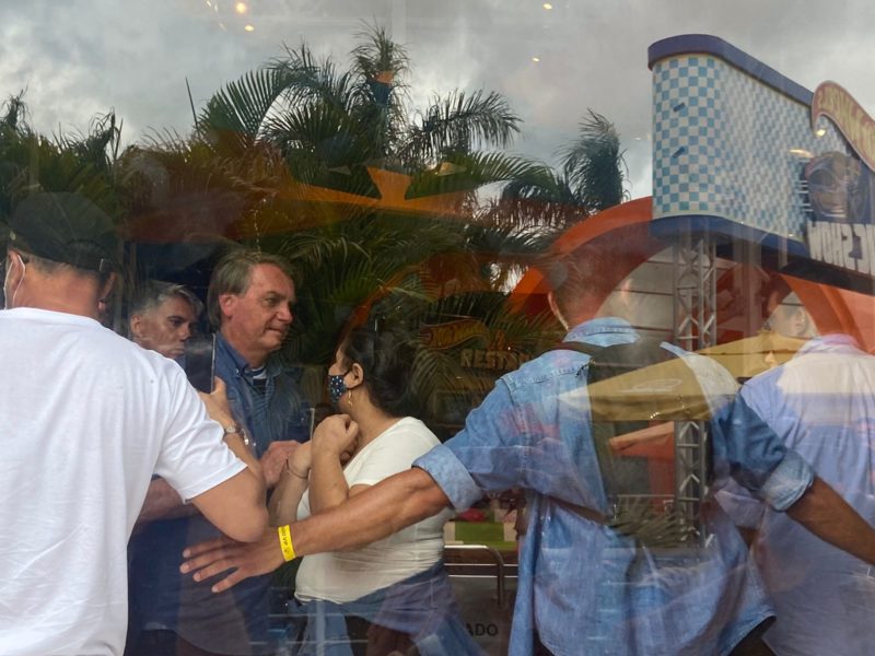 Bolsonaro visita Belto Carrero nesta quinta-feira (30) – Foto: Isabela Dotta/NDTV