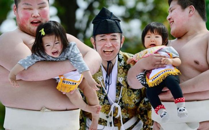 O choro de bebês é um sucesso no Japão &#8211; Foto: Internet/Reprodução/ND