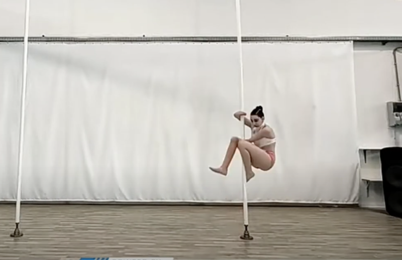 Francesca Cesarini exibe suas performances nas redes sociais – Foto: Reprodu&ccedil;&atilde;o