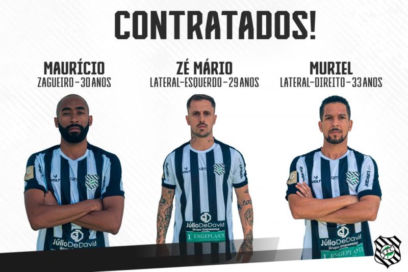 Contrata&ccedil;&otilde;es do Figueirense para a temporada 2022 – Foto: FFC/divulga&ccedil;&atilde;o