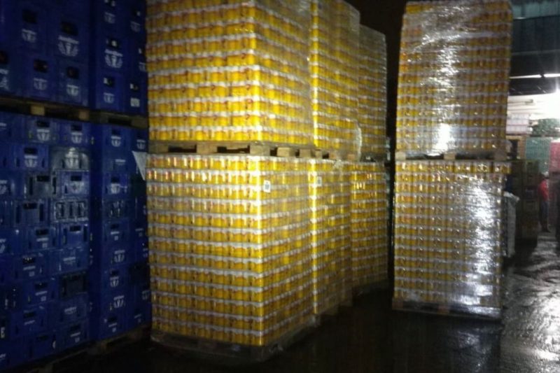 Carga de bebidas avaliada em R$ 300 mil foi recuperada em Joinville – Foto: PCSC/Divulga&ccedil;&atilde;o
