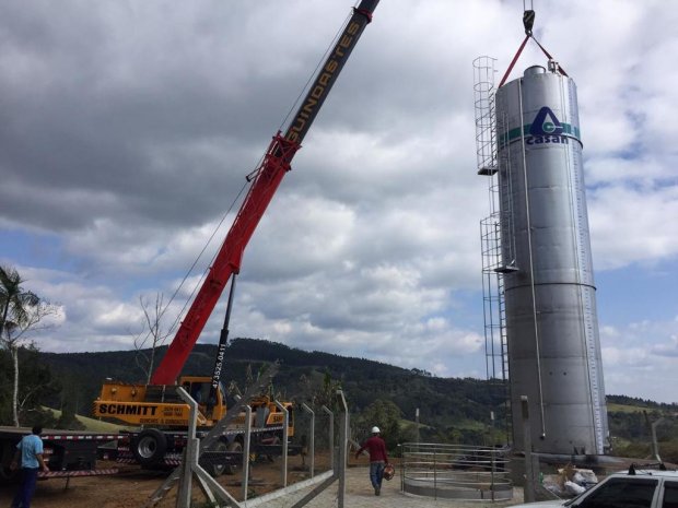 Governo e Casan anunciam R$ 13 milh&otilde;es para munic&iacute;pios do Meio-Oeste – Foto: Casan