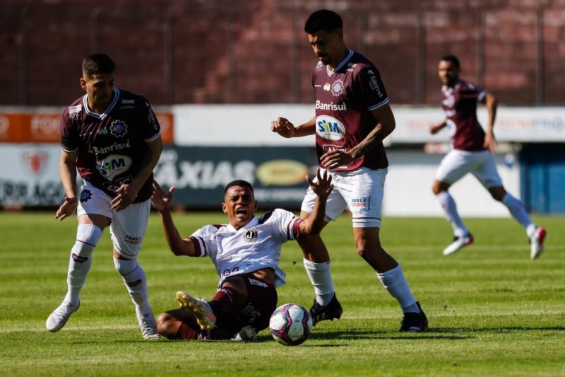 Juventus fez sua estreia na Série D contra o Caxias &#8211; Foto: Luis Erbes/Caxias/Divulgação/ND