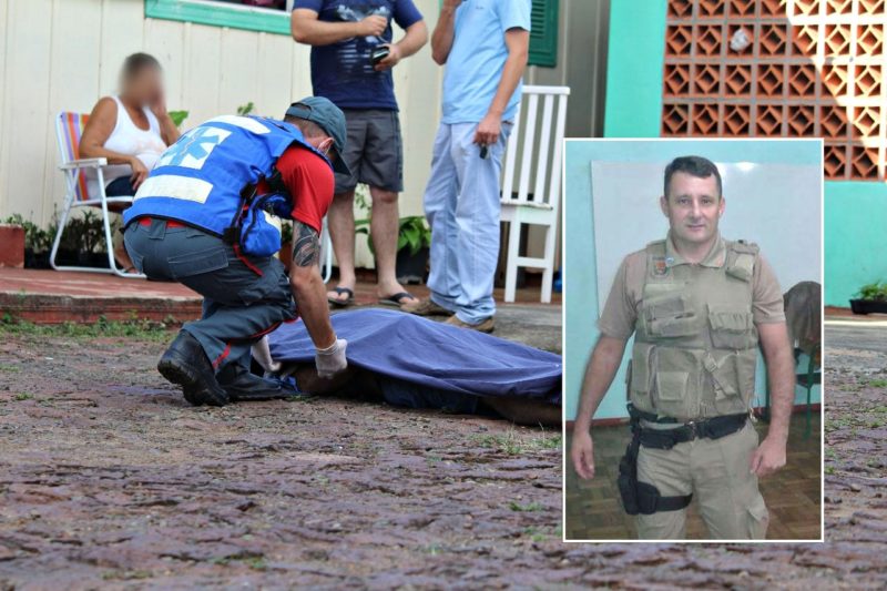 Homem que matou sargento em Chapec&oacute; &eacute; preso ap&oacute;s tr&ecirc;s anos&nbsp; &mdash; Foto: Arquivo Pessoal/ND