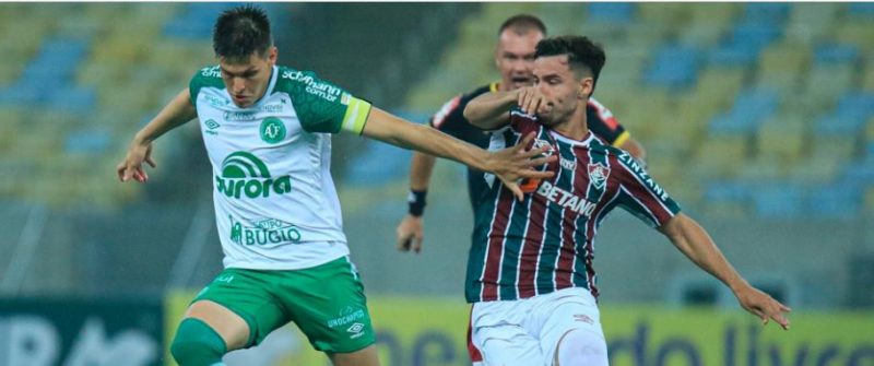 Fluminense x Chapecoense, pela S&eacute;rie A do futebol brasileiro – Foto: ACF/divulga&ccedil;&atilde;o