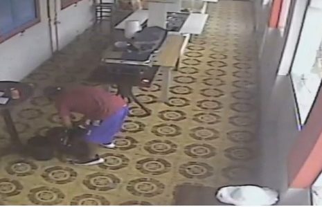 câmeras registram furto no restaurante cineplay em são josé