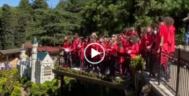 Apresenta&ccedil;&atilde;o em Gramado. –&nbsp; Foto: reprodu&ccedil;&atilde;o/v&iacute;deo