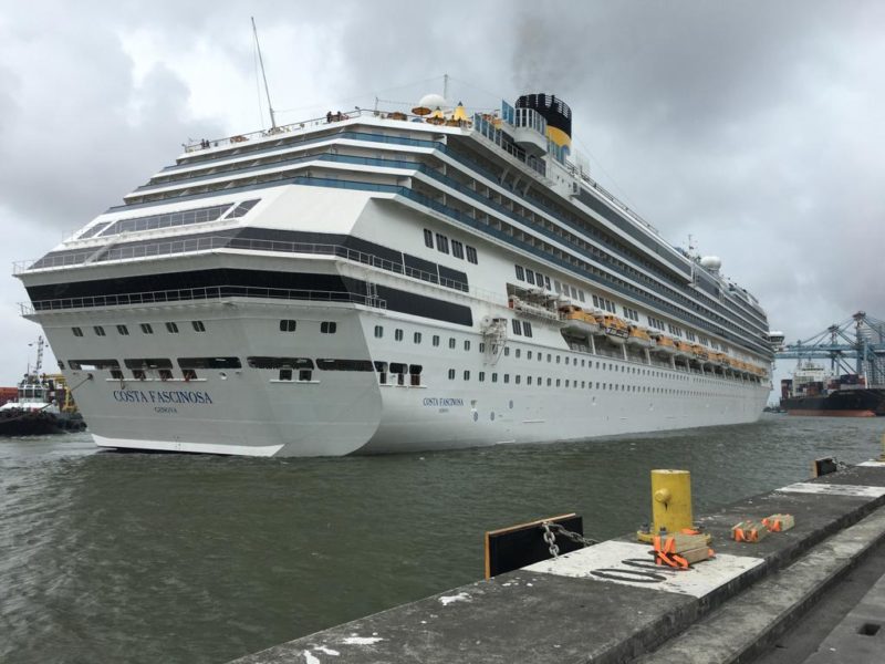 Anvisa recomenda fim da temporada de cruzeiros no Brasil por conta do cen&aacute;rio epidemiol&oacute;gico – Foto: Luciano Sens/Porto de Itaja&iacute;/Divulga&ccedil;&atilde;o/ND