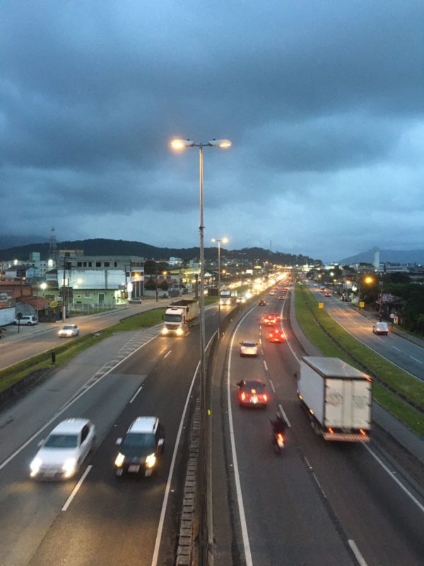 Trecho da BR-101, em Santa Catarina – Foto: Diogo de Souza/ND