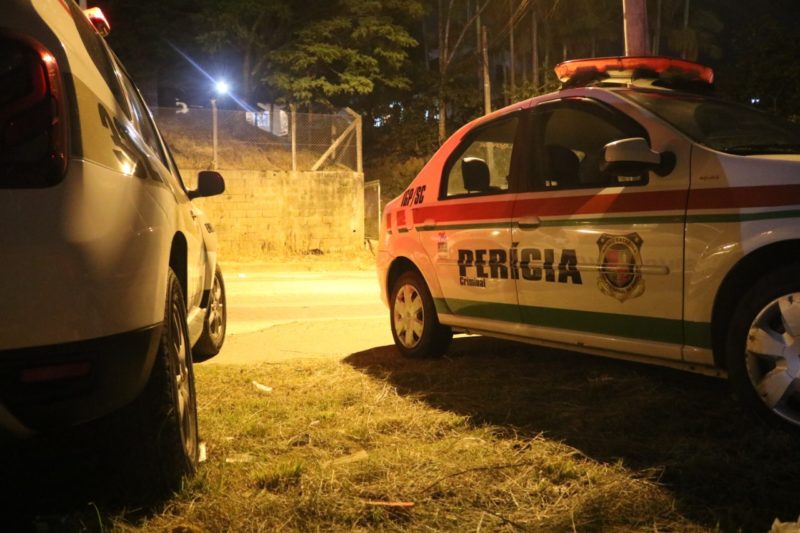 Per&iacute;cia apontou que homem morreu estrangulado na noite desta quinta-feira (2) em Blumenau – Foto: Divulga&ccedil;&atilde;o/Jefferson Santos/Mesorregional/ND